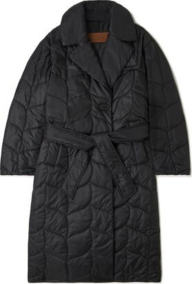 Mulberry Softie Quilted Double Breasted Coat