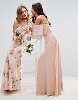 Thumbnail for your product : ASOS Design Bridesmaid One Shoulder Maxi Dress