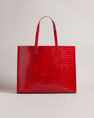 Handbag Ted Baker Red in Polyester - 40298430