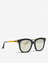 Thumbnail for your product : Gentle Monster Absente-01(2M)GD acetate square-frame sunglasses