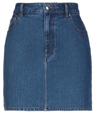 burberry denim skirt