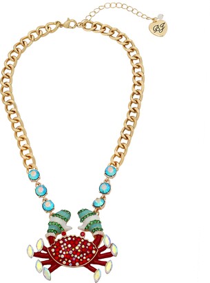 Betsey Johnson Spider Web Pendant Long Necklace : Clothing, Shoes & Jewelry  - Amazon.com