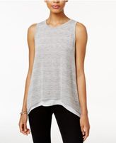 Thumbnail for your product : Bar III Heathered Contrast Top, Created for Macy's