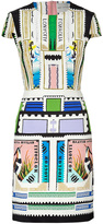 Thumbnail for your product : Mary Katrantzou Mulicolored Printed Silk Heavy Crepe Sorbonne Dress