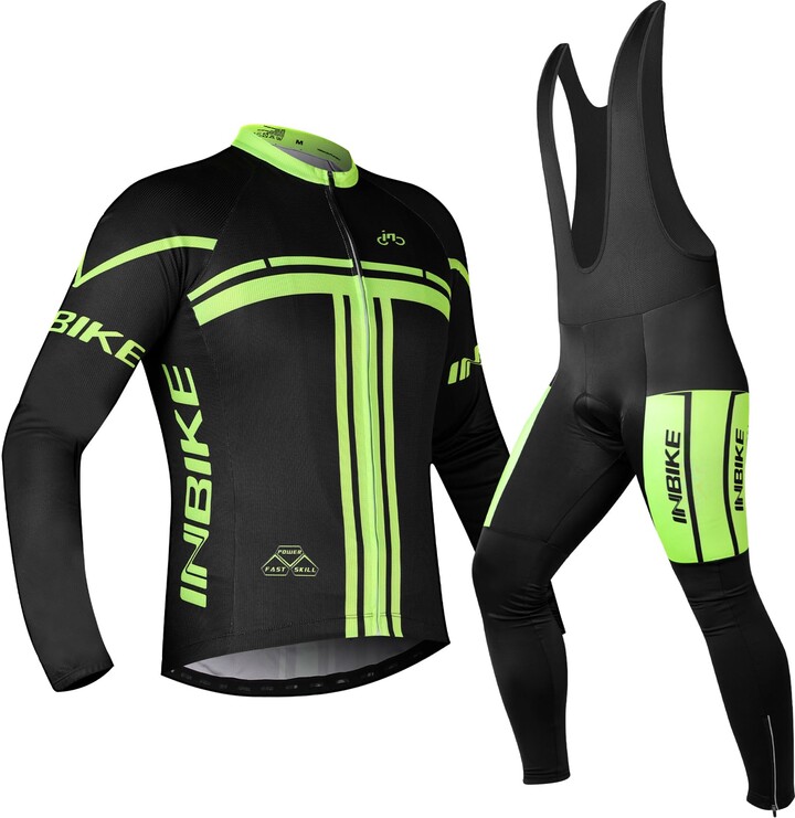 INBIKE Cycling Jersey Mens Mountain Bike Trousers for Men Tops MTB Bib