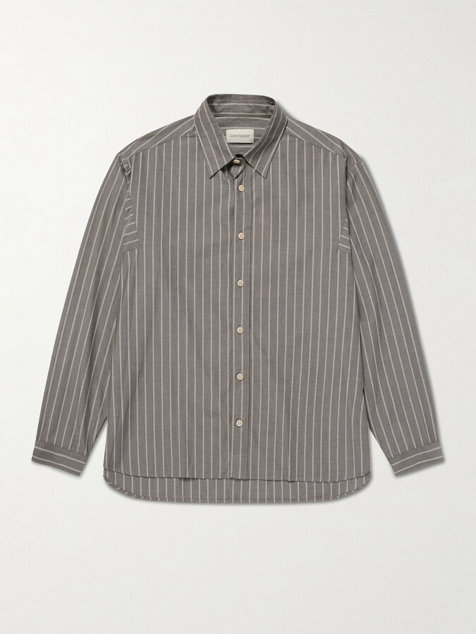 Oliver Spencer Garrison Striped Cotton Shirt