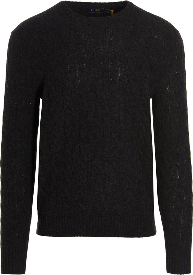 Polo Ralph Lauren Logo Embroidery Sweater ShopStyle