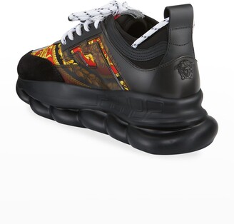 men's chain reaction barocco chunky sneakers