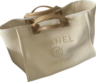Chanel Cloth tote - ShopStyle