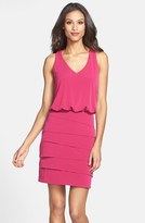 Thumbnail for your product : Laundry by Shelli Segal Tiered Blouson Dress (Nordstrom Online Exclusive)