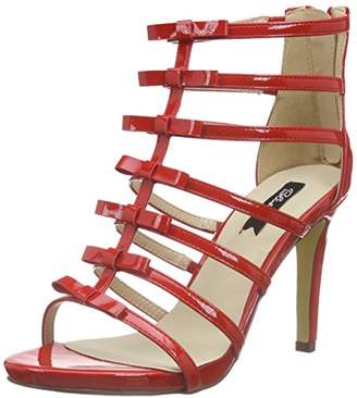 Blink Women’s Bdayna-lowL Open Toe Sandals Red Size: 6