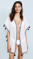 Thumbnail for your product : Pilyq Tassel Kimono Cover Up