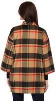 Thumbnail for your product : Haggar Women's Wool Plaid Coat