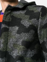 Thumbnail for your product : Daniele Alessandrini Camouflage Hooded Jacket