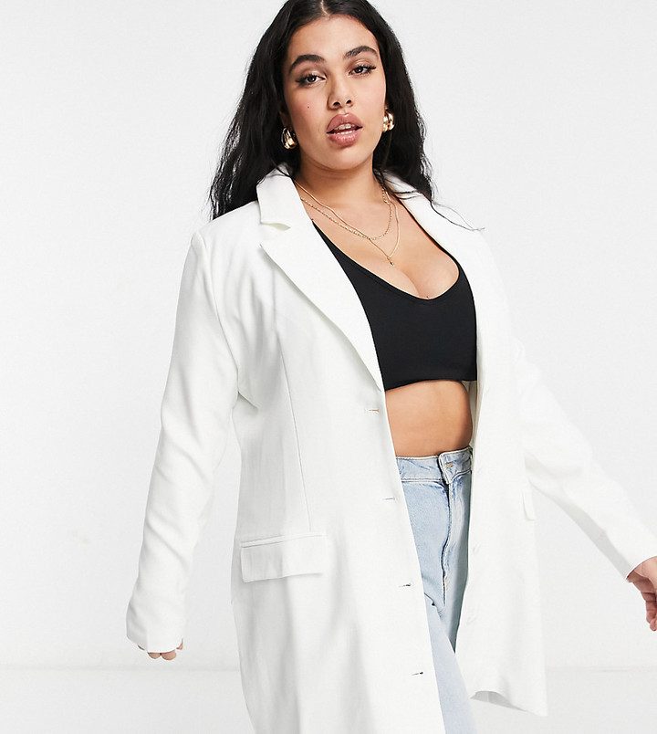 white blazer size 20