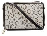 Thumbnail for your product : Reed Krakoff Snakeskin Double Zip Crossbody Bag