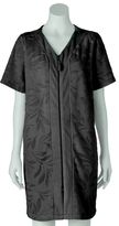 Thumbnail for your product : Women's Croft & Barrow® Embossed French Terry Zip Robe