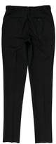 Thumbnail for your product : Burberry Flat Front Straight-Leg Pants w/ Tags