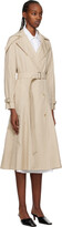 Thumbnail for your product : Max Mara Beige Fronda Trench Coat
