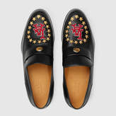 Thumbnail for your product : Gucci Men's loafer with LA Angels patch
