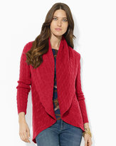 Thumbnail for your product : Ralph Lauren Cable-Knit Circle Cardigan