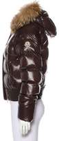 Thumbnail for your product : Moncler Alpin Fur-Accented Jacket