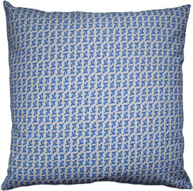 Balanced Design Hand Printed Pillows Cotton Throw Pillow
