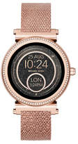 Thumbnail for your product : Michael Kors Sofie Rose Goldtone Mesh Strap