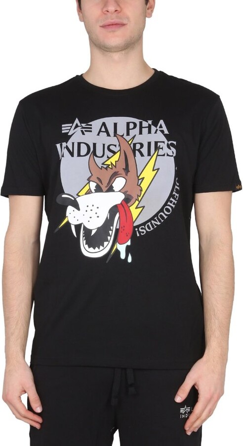 Alpha Industries Wolfhounds Graphic Tee