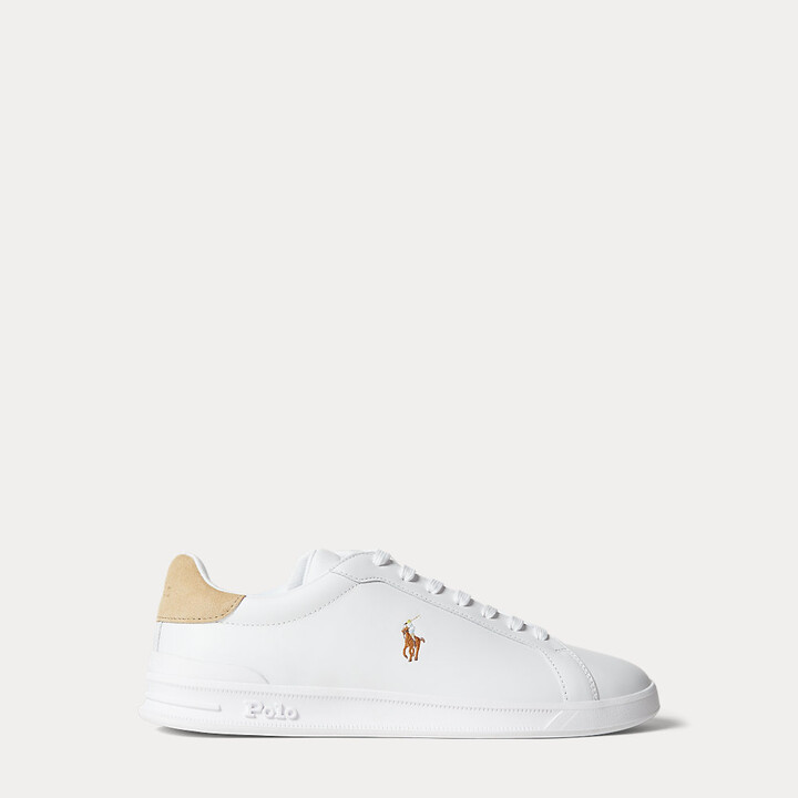 Polo Ralph Lauren Heritage Court II Leather Trainer ShopStyle