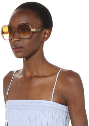 Chloé Vera oversized square sunglasses