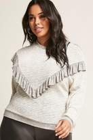 Thumbnail for your product : Forever 21 Plus Size Stripe Sweater