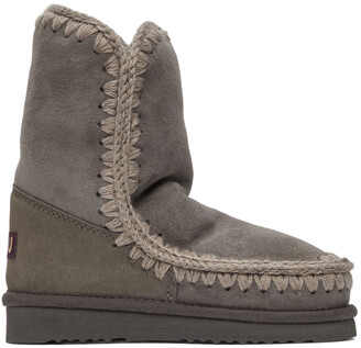 Mou Grey 24 Mid-Calf Boots - ShopStyle