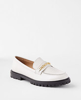 Thumbnail for your product : Ann Taylor Chain Leather Loafers