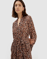 Thumbnail for your product : SABA Women's Multi Dresses - Pallas Silk Print Dress - Size One Size, 16 at The Iconic