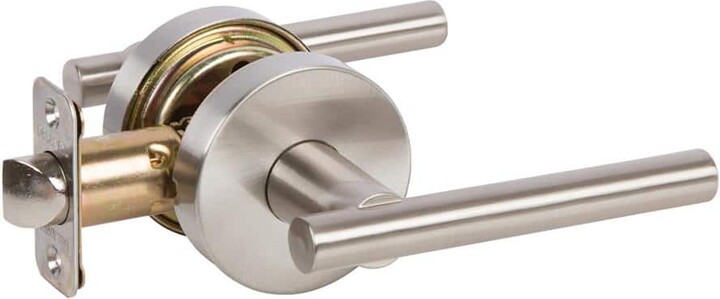 Delaney Hardware Contemporary Collection Cira Satin Nickel Hall/Closet Door Handle