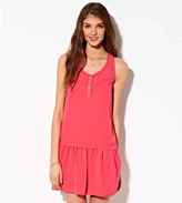 Thumbnail for your product : American Eagle AE Chiffon Drop Waist Dress
