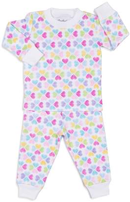 Kissy Kissy Girls' Heart-Print Pajama Shirt & Pants Set - Baby