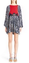 Thumbnail for your product : Chloé Women's Daisy Chain Print Lace Inset Dress