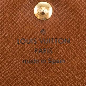 Louis Vuitton Monogram Canvas Porte-Tresor Wallet (Pre Owned)
