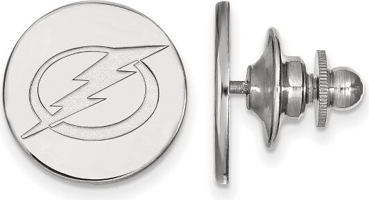Black Bow Jewelry Co. BlackBowJewelrySterlingSilverTampaBayLightningNHLPin