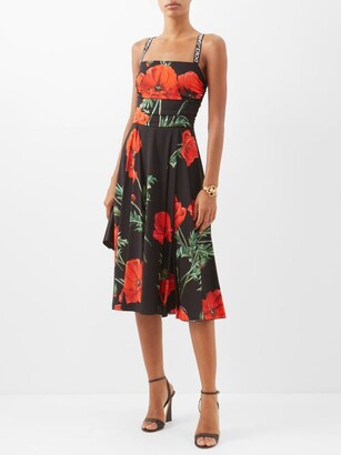 ブラジャー Dolce & Gabbana Printed stretch silk blend bodice Printed stretch silk blend bodice – G&B