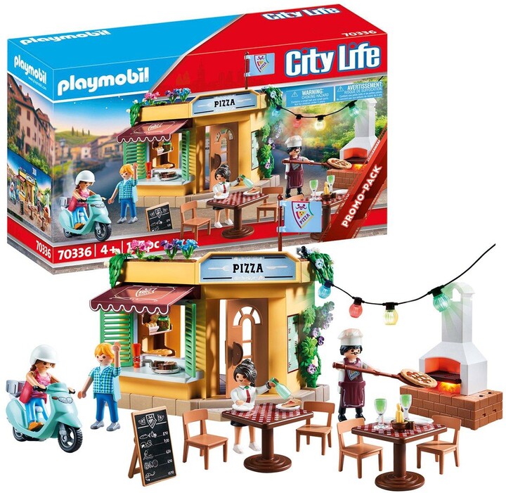 Playmobil 70336 Pizzeria With Seating Area - ShopStyle Action Figures &  Vehicles