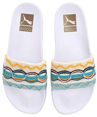 Puma Select Coogi Knit & Rubber Slide Sandals