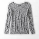 Thumbnail for your product : American Eagle Open Knit Crewneck Sweater