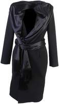 Thumbnail for your product : Givenchy Wool Coat With Silk Detail