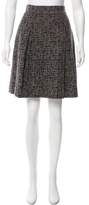 Thumbnail for your product : Chanel Pleated Bouclé Skirt