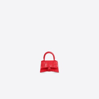 balenciaga red purse