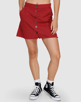 Thumbnail for your product : RVCA Shoutout Mini Skirt