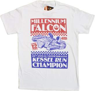 Fifth Sun Men's Star Wars Millenium Falcon Kessel Run Champ T-Shirt